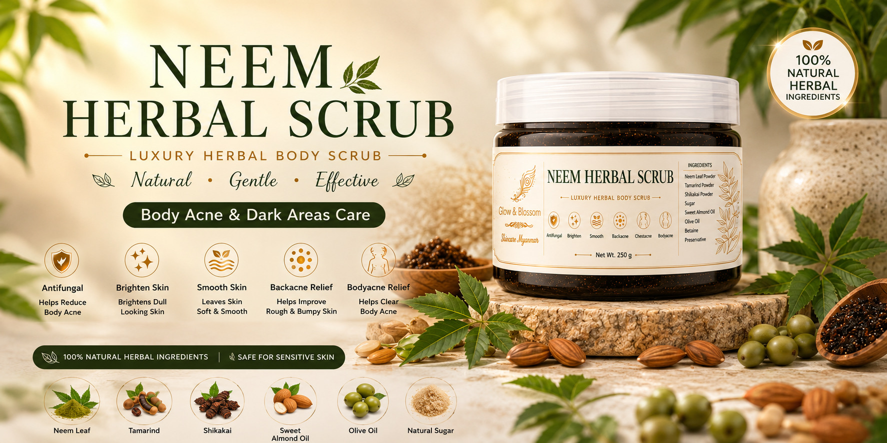 Neem Herbal Scrub